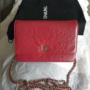 Chanel Woc Camilia Red